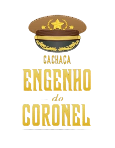 logo cachaca do engenho do coronel